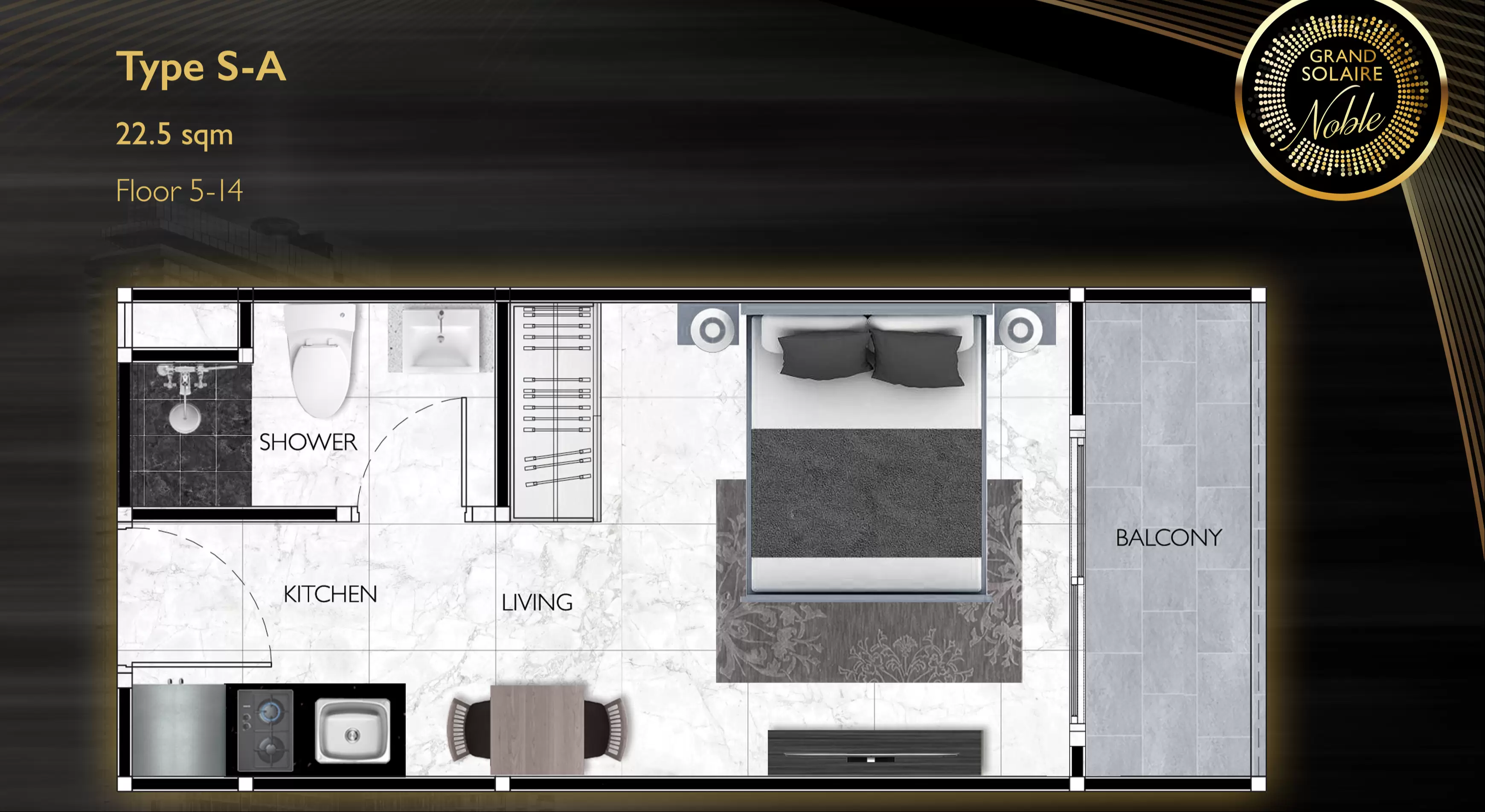 Grand Solaire Noble Studio